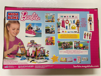 Mega Bloks Barbie “Build ’n Play Fab Marina” – Set #80252 - MSRP $25