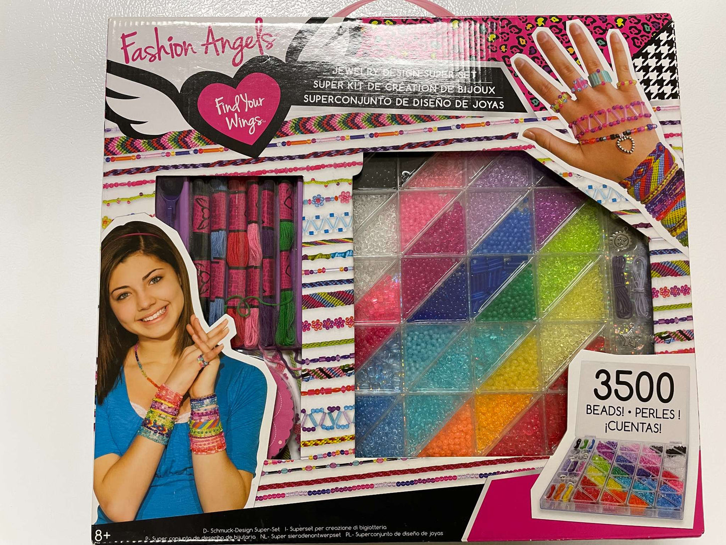 Fashion Angels Jewelry Design Super Set – 3,500 Beads & Full Accessories