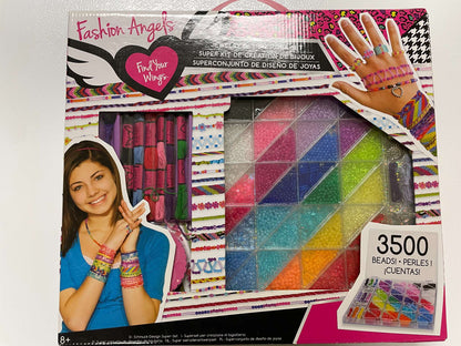 Fashion Angels Jewelry Design Super Set – 3,500 Beads & Full Accessories