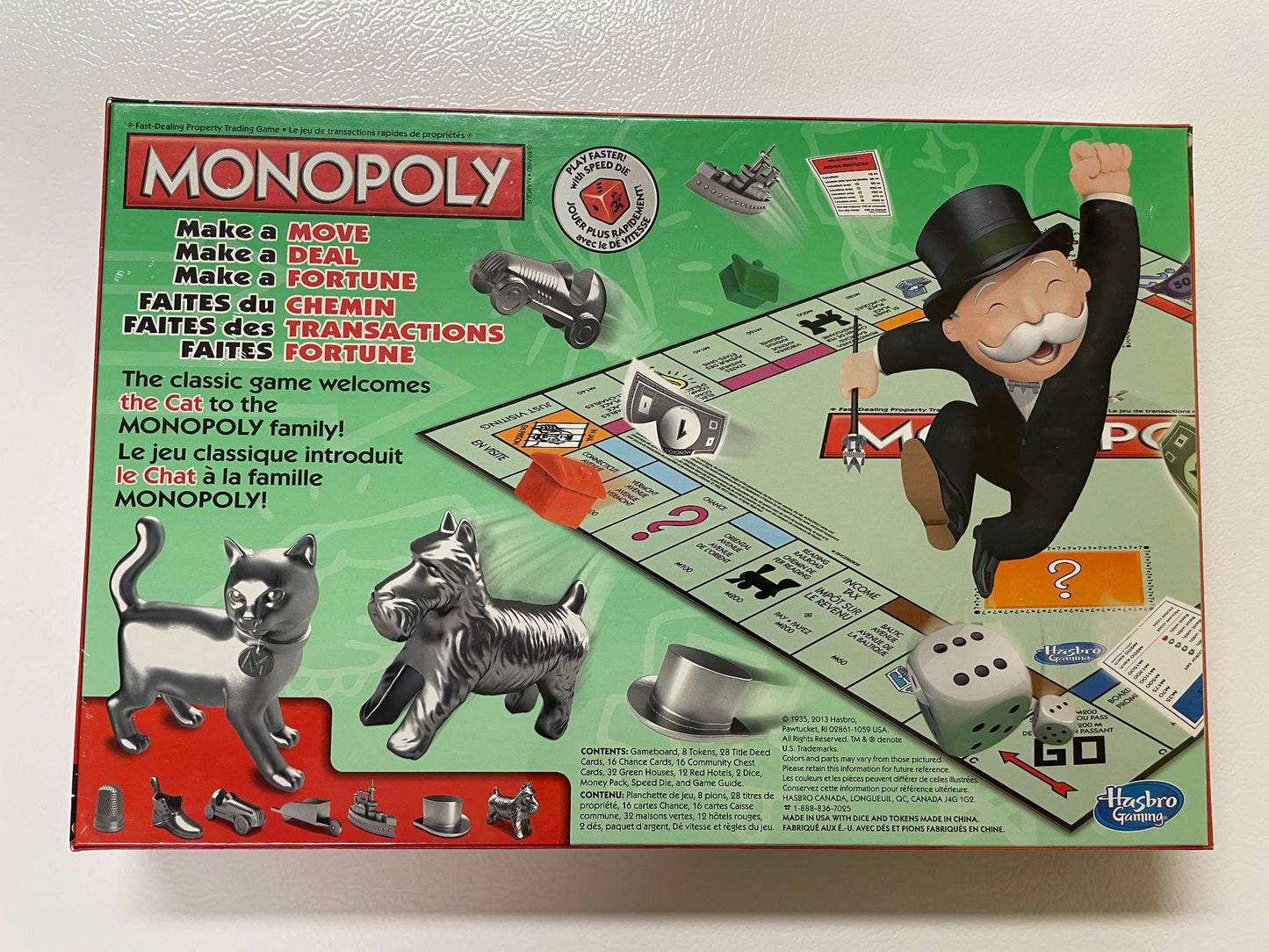 Monopoly Board Game – Classic Edition (Hasbro Gaming) - MSRP $25