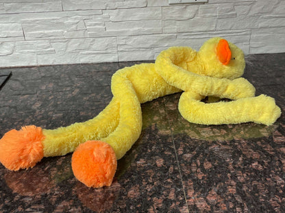 Large Plush Duck Toy – 28” | Extra Long Arms & Legs | Soft & Fun