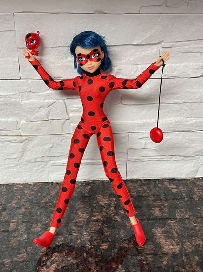 Miraculous Ladybug Doll (Marinette / Ladybug) – With Accessories