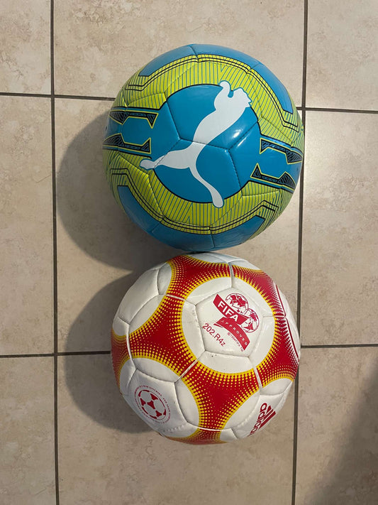 2 Soccer Balls – Puma & Adidas FIFA