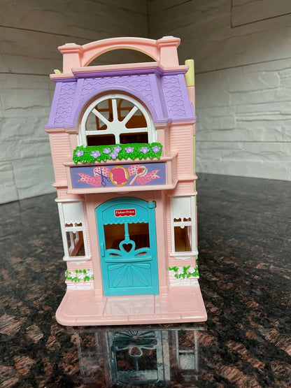 Fisher-Price Loving Family Dollhouse – Foldable Playset (9” Tall)