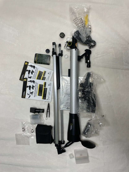 National Geographic Deluxe Adventure Set — Telescope, Microscope & Binoculars - MSRP $100
