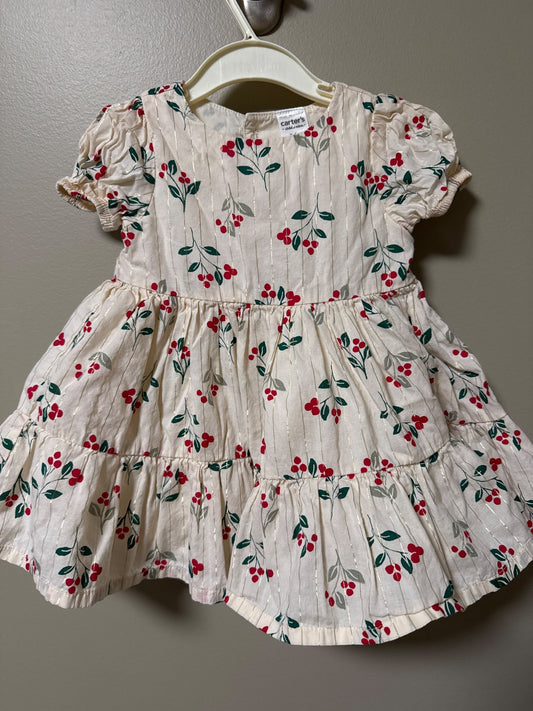 Carters Christmas dress, Kids 6 Month (3-6M)