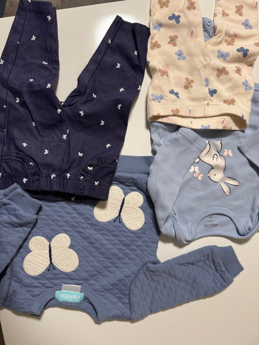 4 piece Pekkle set, Kids 6 Month (3-6M)