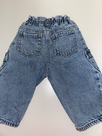 Baby gap horseshoe, jean with Heart pocket size 12 to 18 months, Kids 18 Month (12-18M)