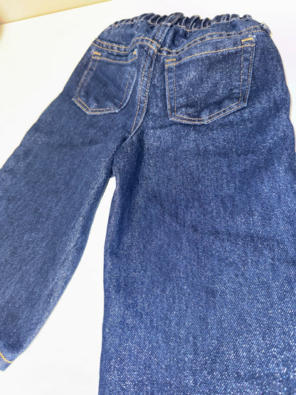 Baby gap sparkly baggy jeans size 18 to 24 months wide leg, Kids 24 Month (18-24M)
