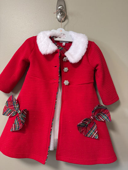 Perfect Christmas dress and jacket size 18 months, Kids 18 Month (12-18M)