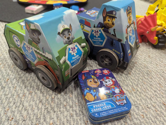 Paw Patrol puzzle lot