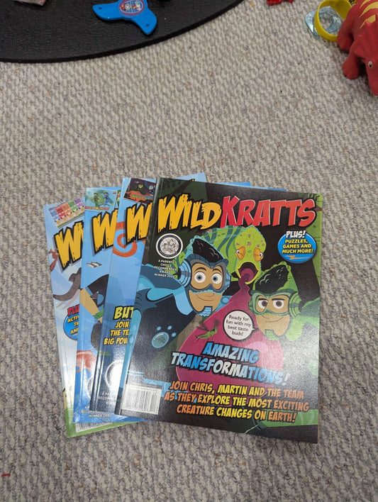 Wild Kratts Magazines lot