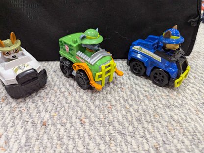 3 Jungle cars Paw Patrol