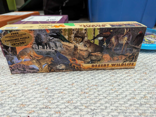 Desert Wildlife puzzle