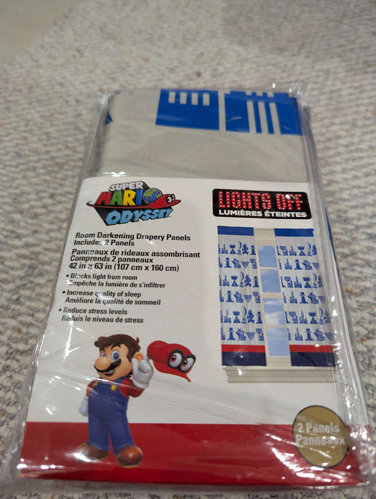 Super Mario Odyssey curtain