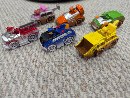 Paw Patrol True Metal Off Road - lot of 6