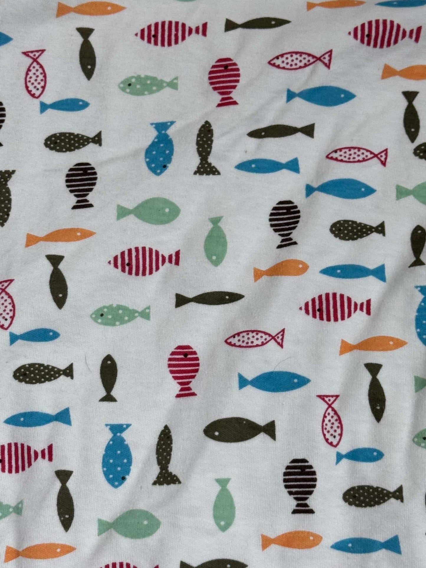 Fishing Bundle - Bloomstar Fish Swaddle Sleepsack & Fishie Onesie, 0-6 Months (Small)