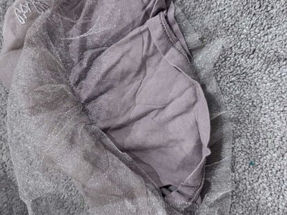 Zara Baby Light Brown Tulle Skirt with Embriodery, Kids 12 Month (9-12M)