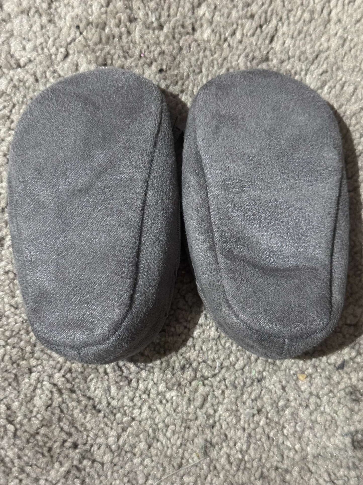 Grey Fringe Flats, Shoes 1 (Baby: 0-12 mth)