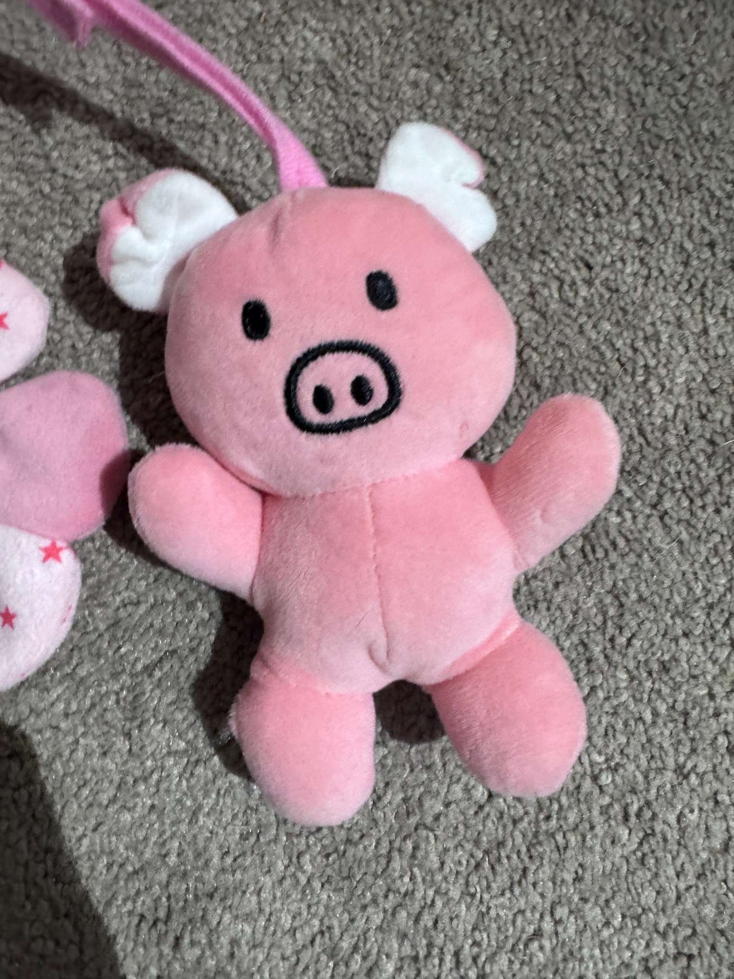 Pink Car Seat Toy