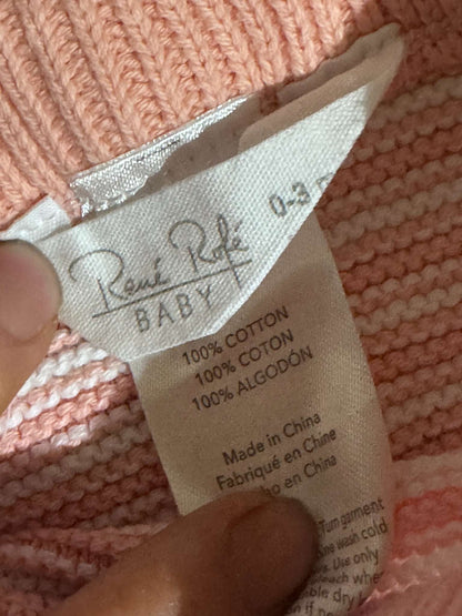 Pink Knit Deer Outfit, Kids 3 Month (0-3M)