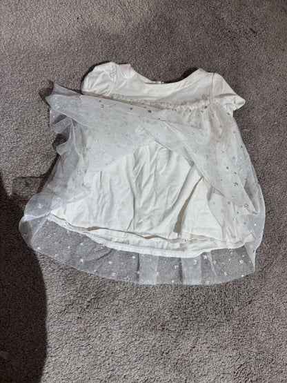 Baby Gap Star T-Shirt Dress, Kids 3 Month (0-3M)
