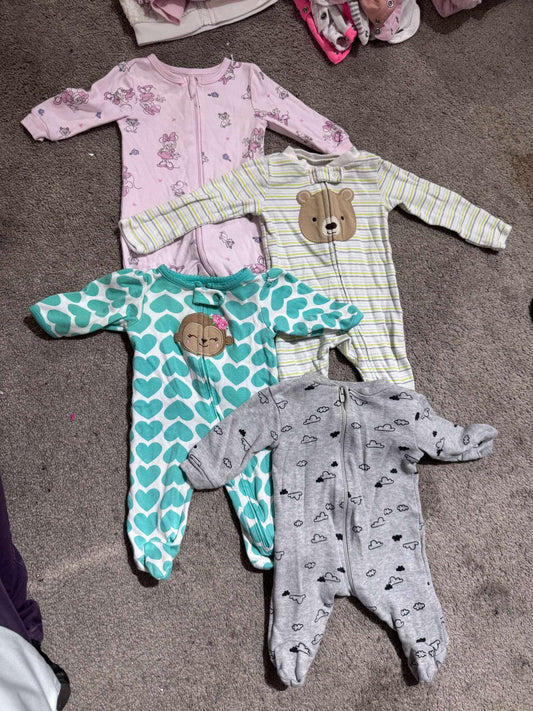 4 Newborn Onesies, Kids Newborn