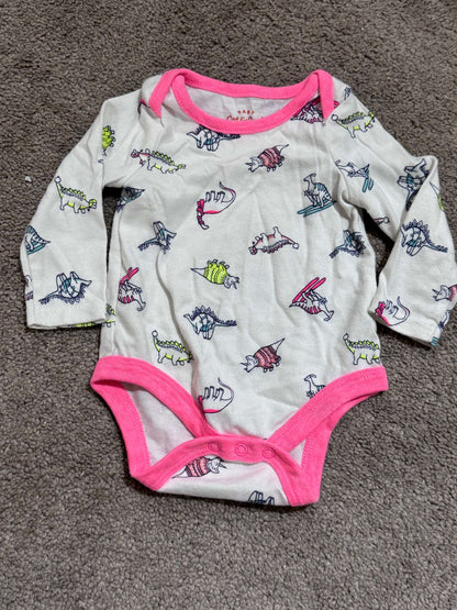 5 Long-Sleeved Newborn Onesies, Kids Newborn