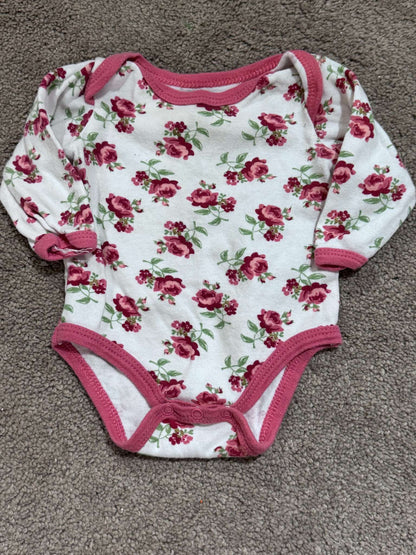 5 Long-Sleeved Newborn Onesies, Kids Newborn