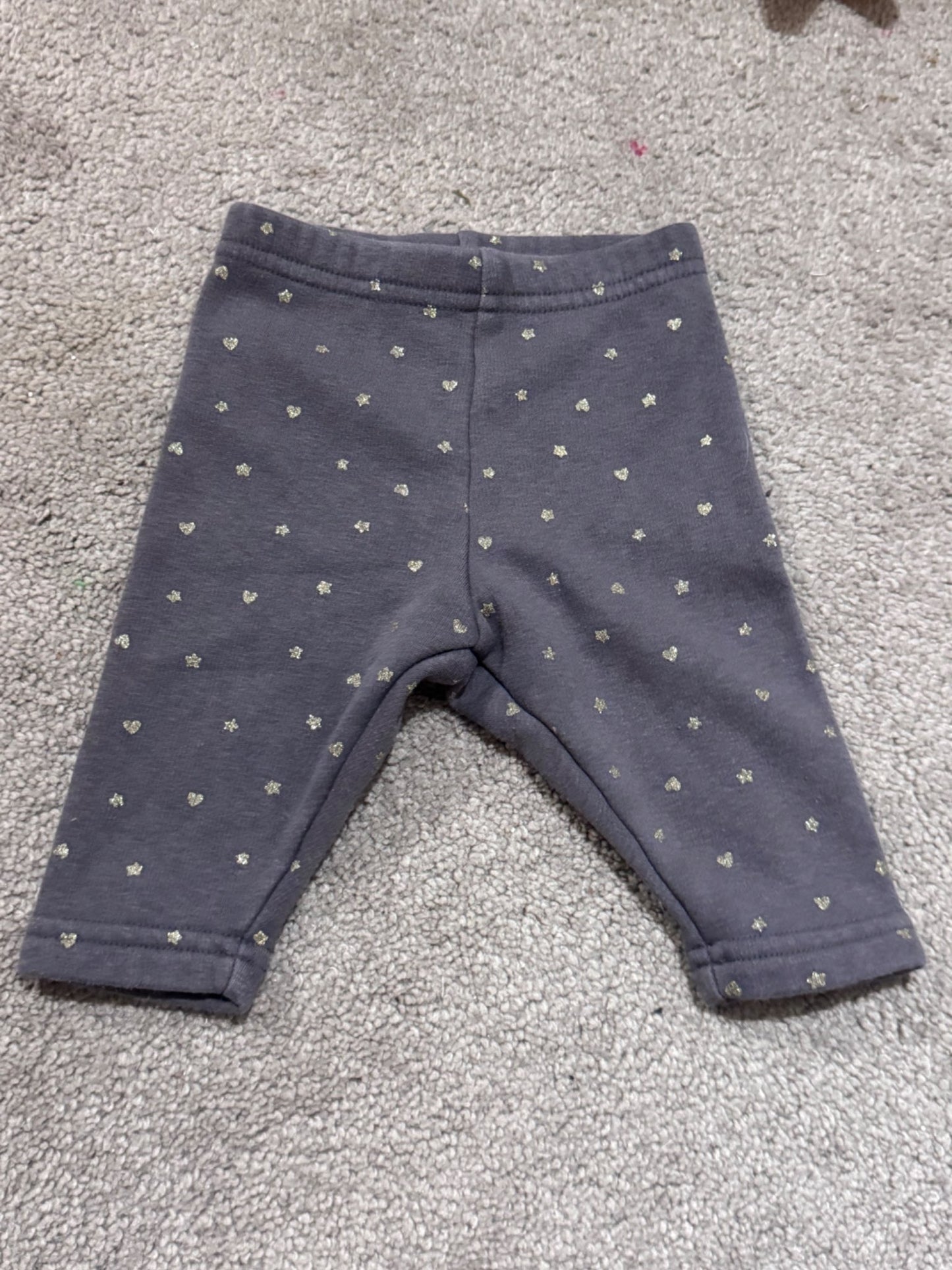 Set of 3 pants/leggings , Kids 3 Month (0-3M)