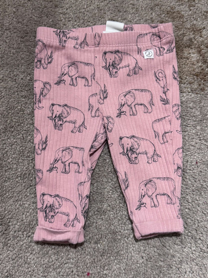 Set of 3 pants/leggings , Kids 3 Month (0-3M)