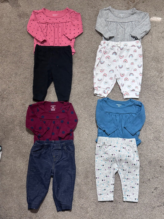 Bundle of 4 outfits , Kids 3 Month (0-3M)