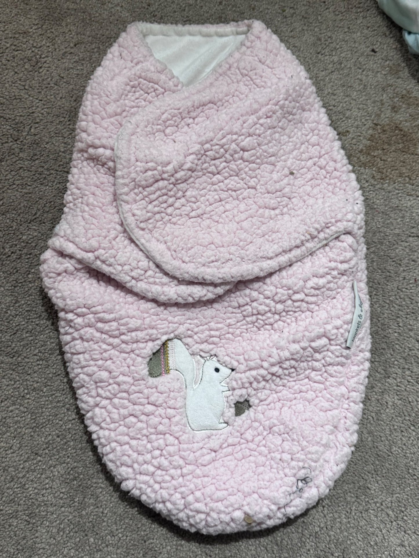 Fuzzy Swaddle , 0-3 Months (Newborn)