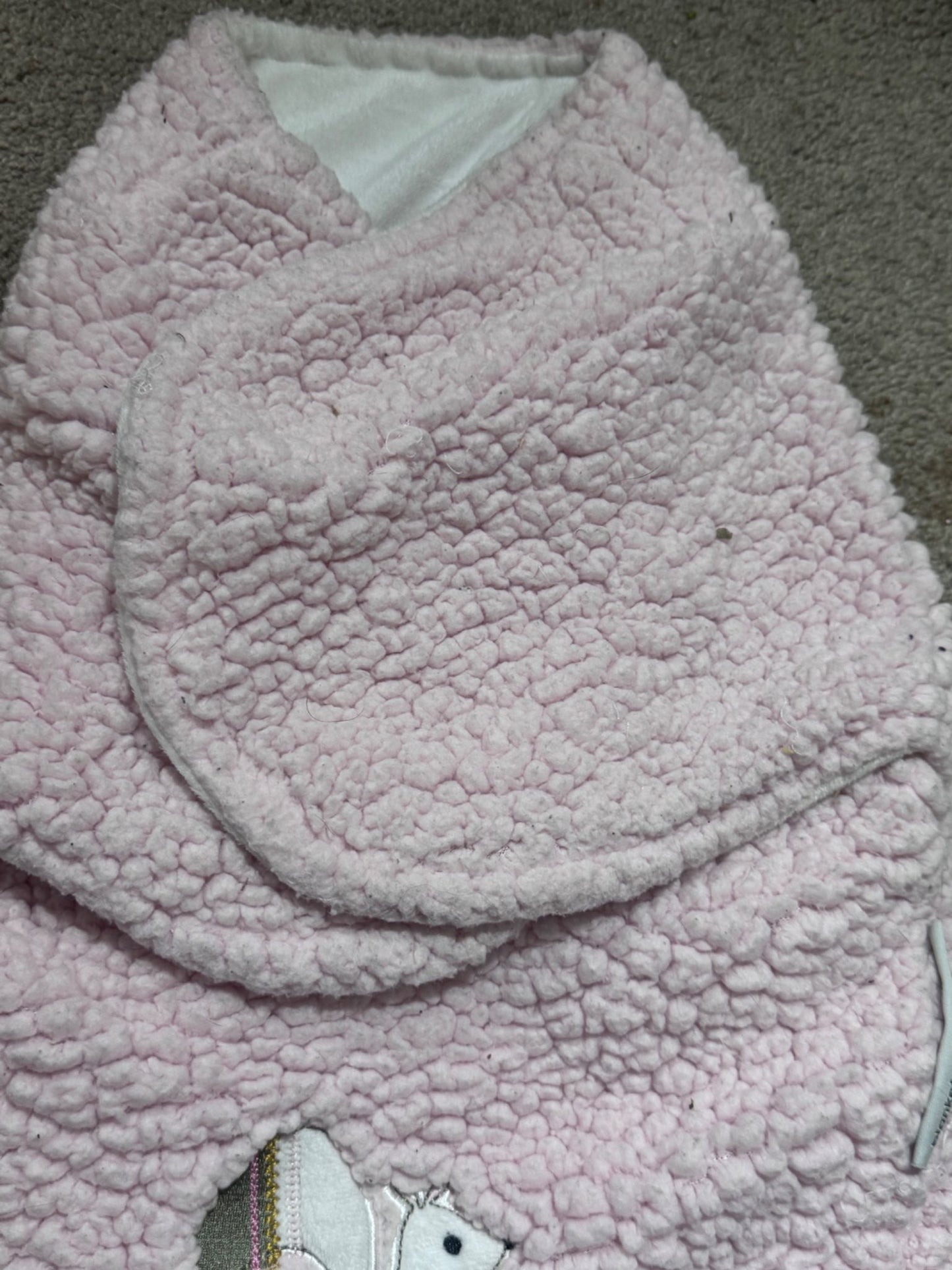 Fuzzy Swaddle , 0-3 Months (Newborn)
