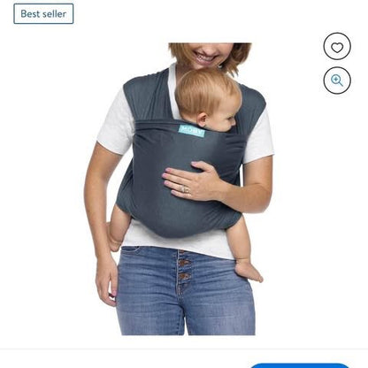 MOBY Wrap Baby Carrier Evolution Wrap for Newborns Infants - One size
