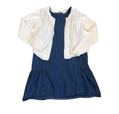 Baby GAP Dress with Cardigan , Kids 4/4T