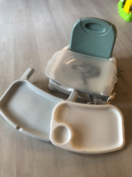 Portable High Chair/Booster with trays