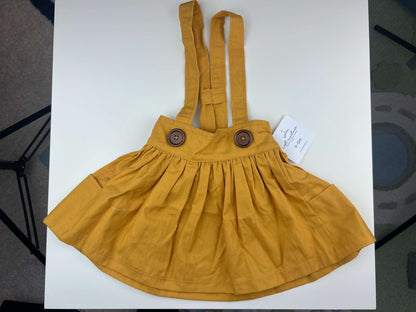 Brand new Nest and Nurture Yellow Savannah Suspender Skirt, 6-12m, Kids 12 Month (9-12M)