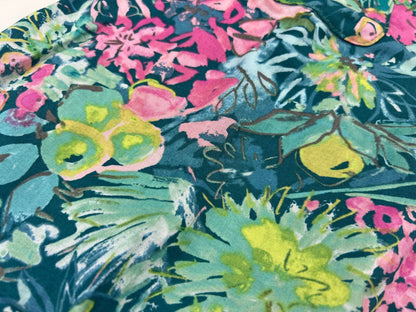 Brand new Nest and Nurture Green and Pink Floral Gemma Ruffled Overalls, 6-12m, Kids 12 Month (9-12M)