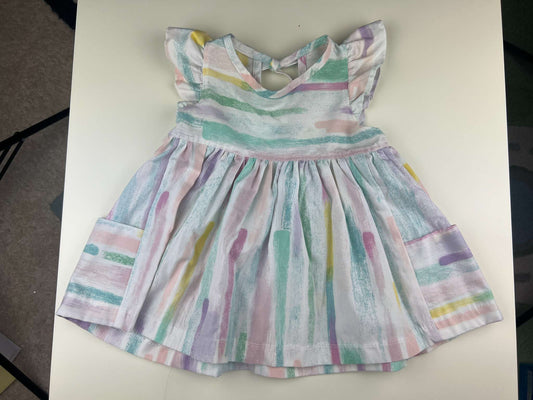 Nest and Nurture Poppy tunic, light pastel shades, 12-24m, Kids 24 Month (18-24M)
