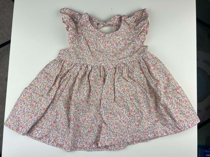 Nest and Nurture Poppy tunic, light pink floral, 12-24m, Kids 24 Month (18-24M)