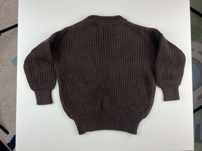 Jax & Lennon brown knit sweater, 12-24m, Kids 24 Month (18-24M)