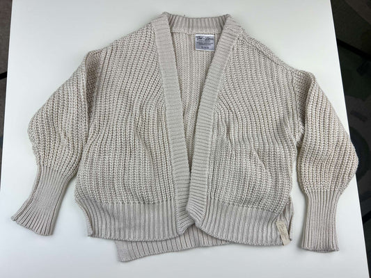 Jax & Lennon Open Knit Cardigan with Pockets, cream, 12-24m, Kids 24 Month (18-24M)