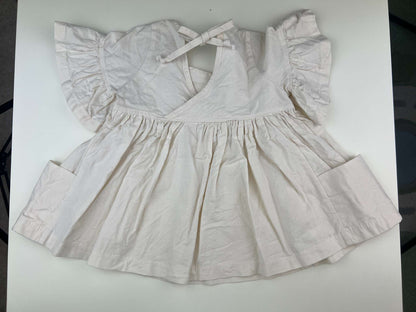 Nest and Nurture Magnolia Tunic in Vanilla Bean, 6-12m, Kids 12 Month (9-12M)