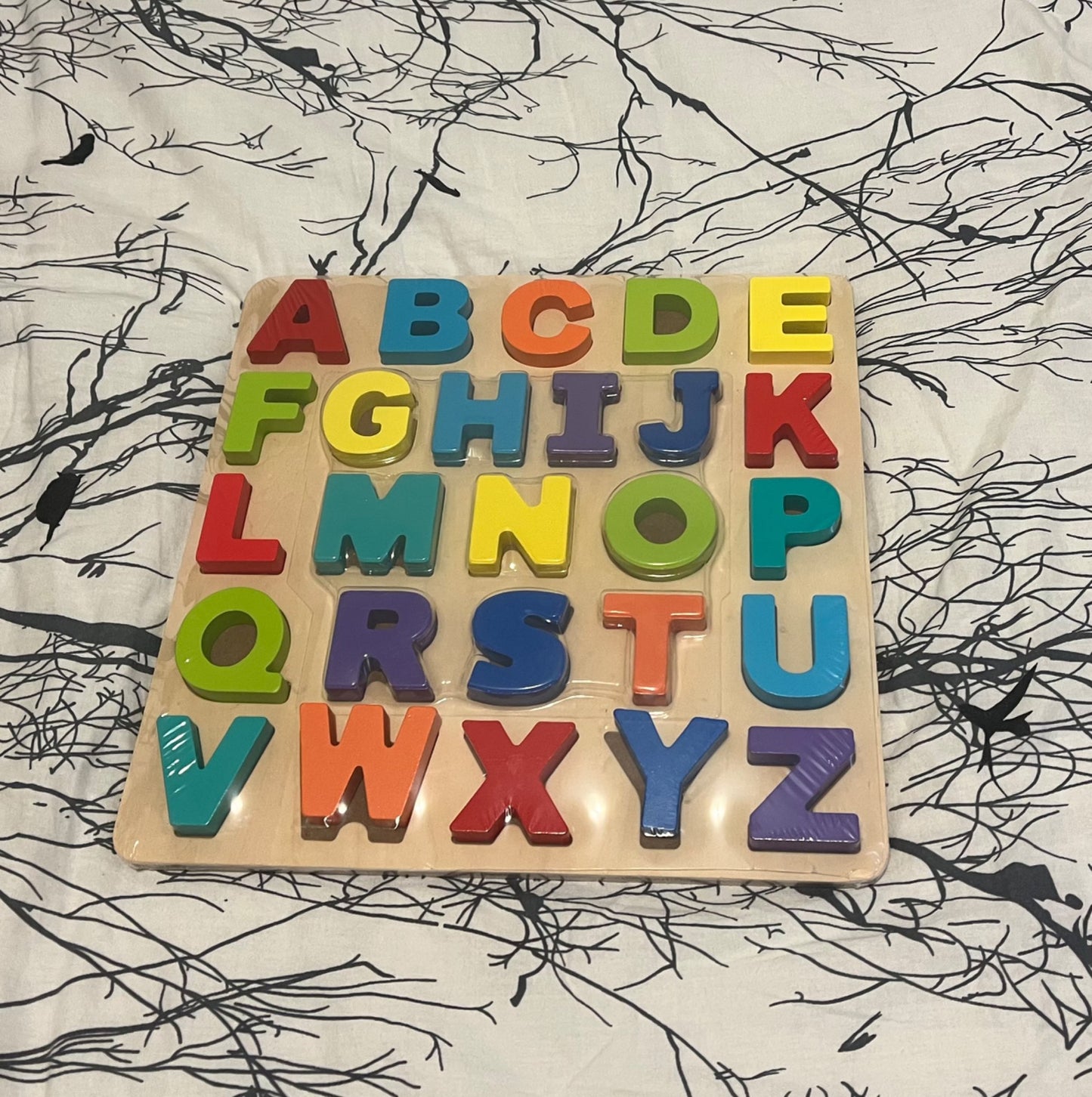 NWT - Wooden Alphabet Puzzle