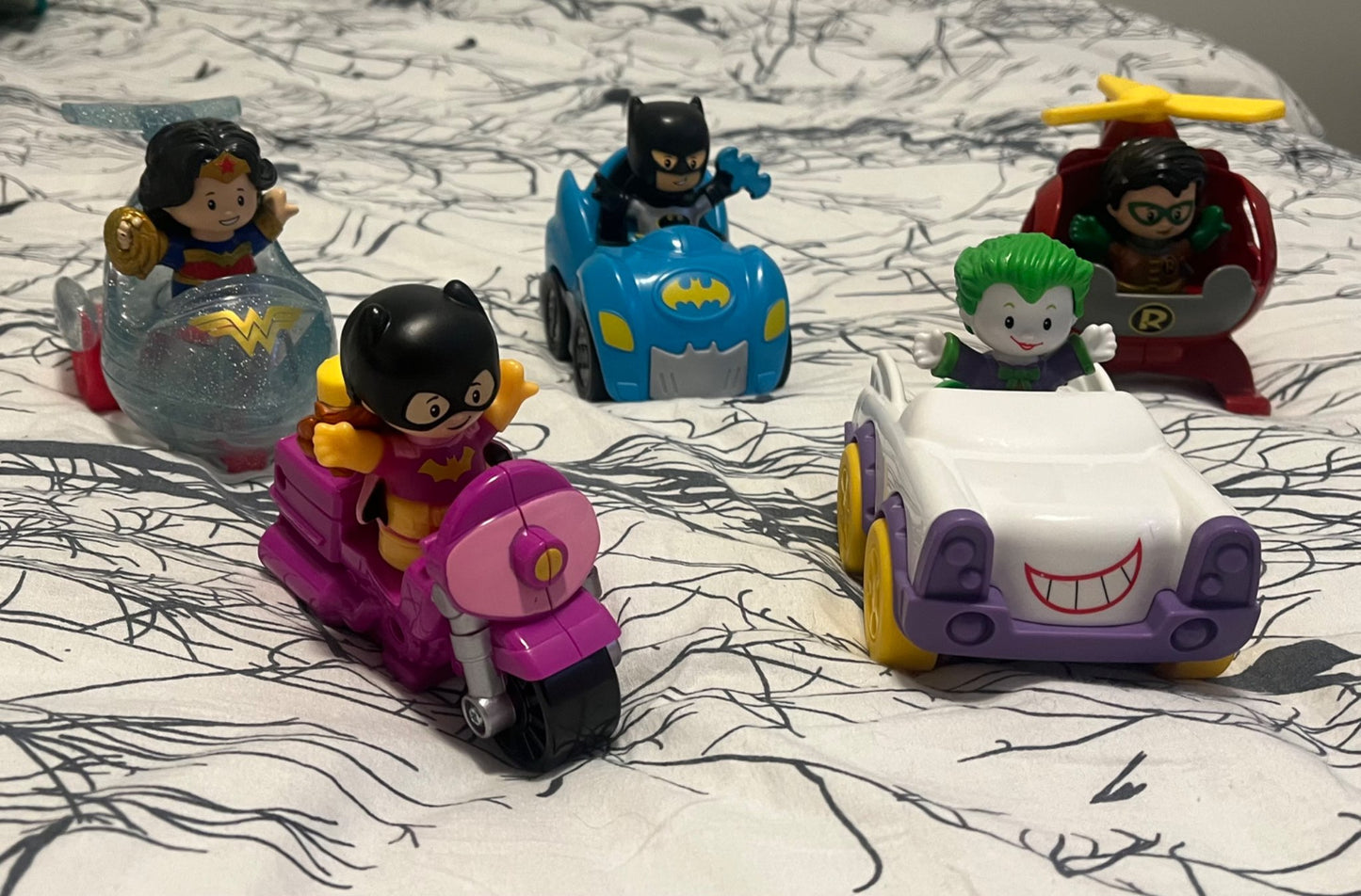 Fisher Price Little People DC Comic Set