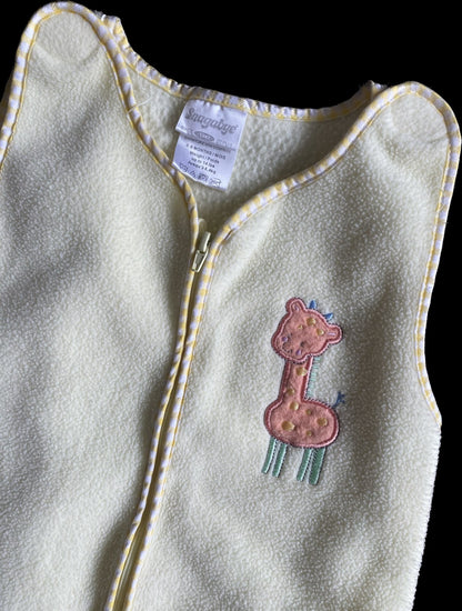 Snugabye 0-6 Month Fleece Sleep Sack, 0-6 Months (Small)