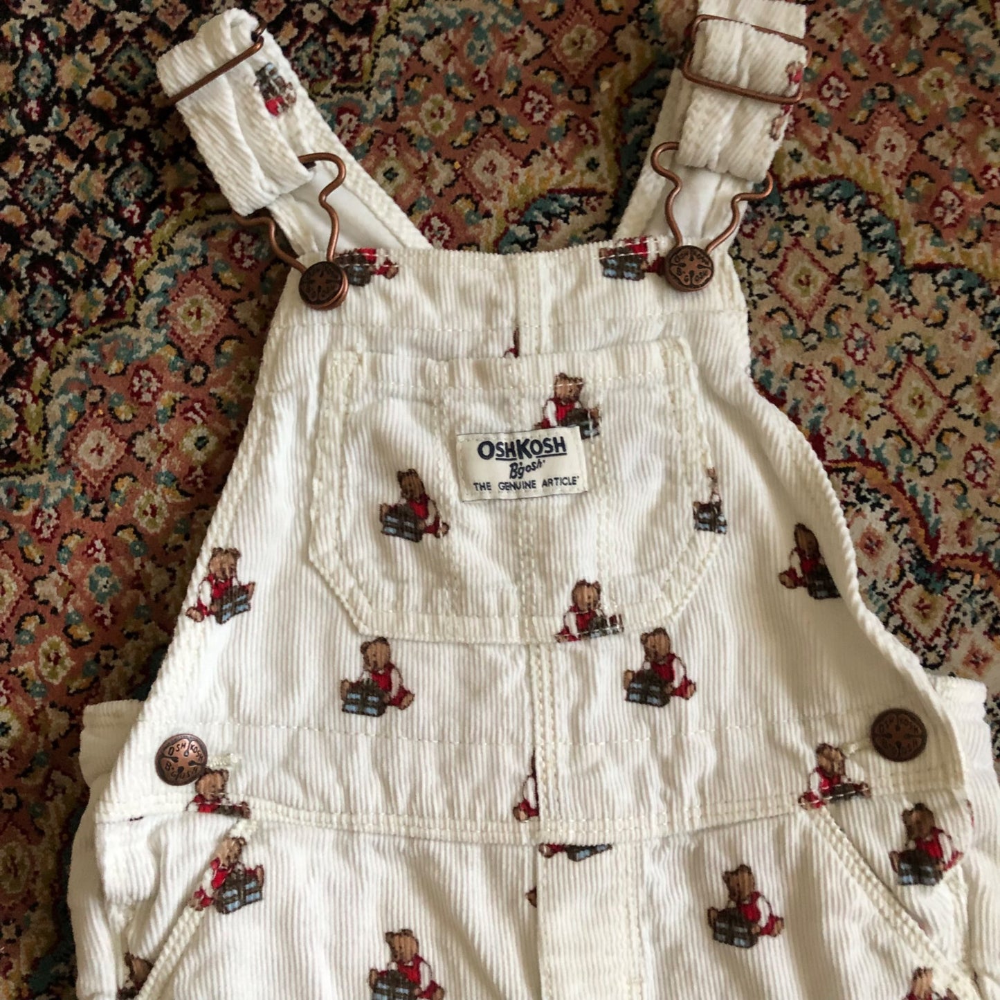 Oshkosh Christmas Overalls, Kids 18 Month (12-18M)