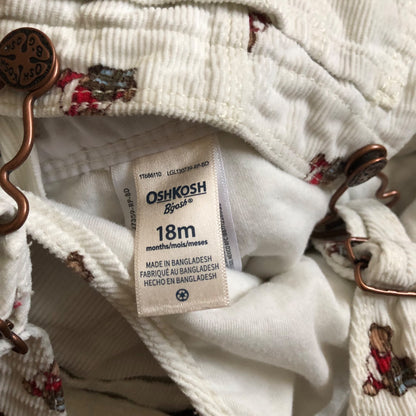 Oshkosh Christmas Overalls, Kids 18 Month (12-18M)