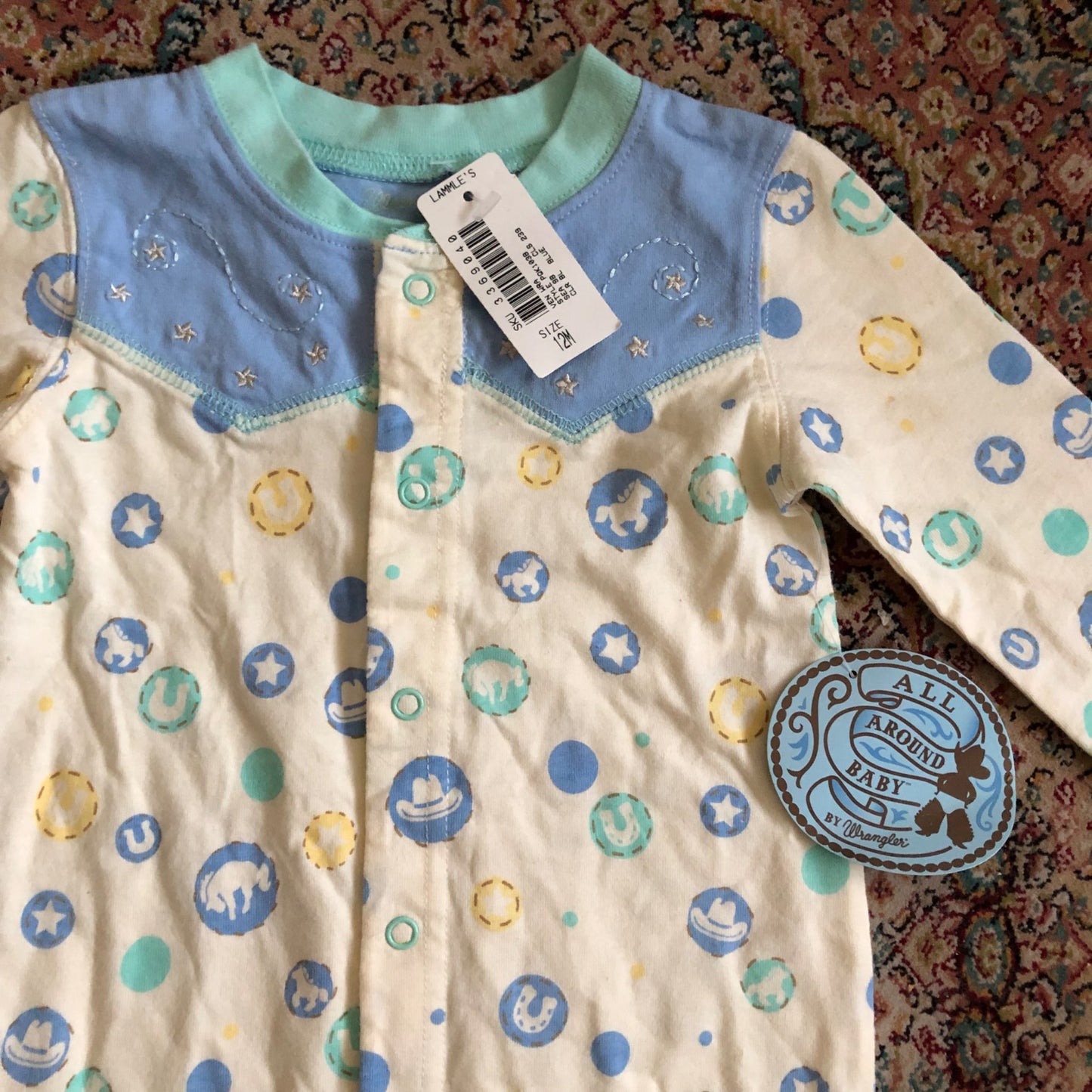 NWT Wrangler Jammies, Kids 12 Month (9-12M)